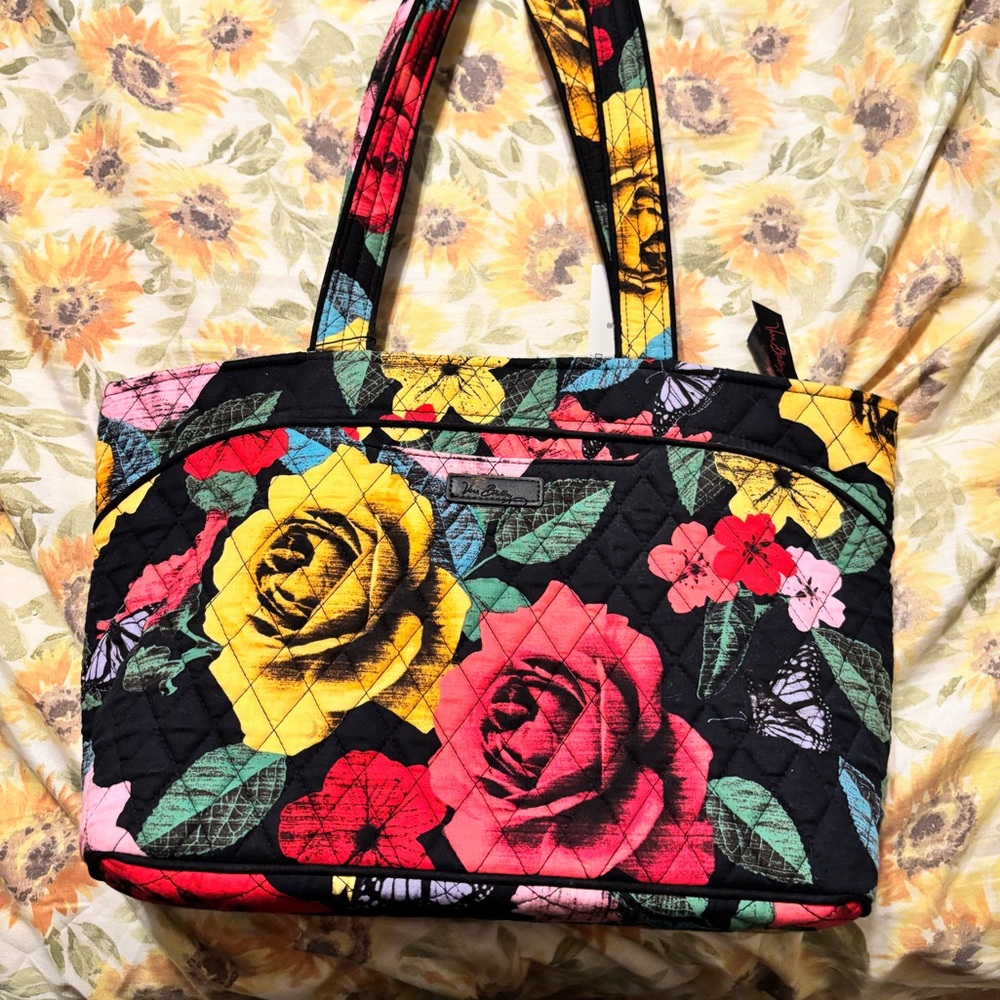 Vera Bradley Multicolor Polka Dot Tote
